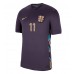 Camisa de time de futebol Inglaterra Phil Foden #11 Replicas 2º Equipamento Europeu 2024 Manga Curta